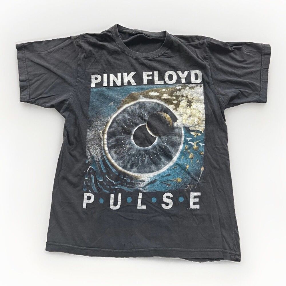Vintage 1994 Pink Floyd Pulse 2 Sided Graphic T Shirt S